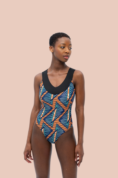 Hybrid Body Swimsuit - Safari Wax